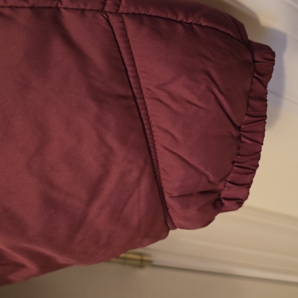 ARIZONA JEAN CO WOMEN'S JUNIORS WINTER BERRY HOODED COAT SIZE LARGE - Picture 3 of 15